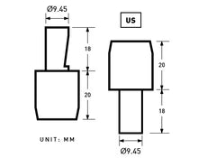 SUNGRIP | 15mm Plastic Snap Fastener Sample  | SG-800